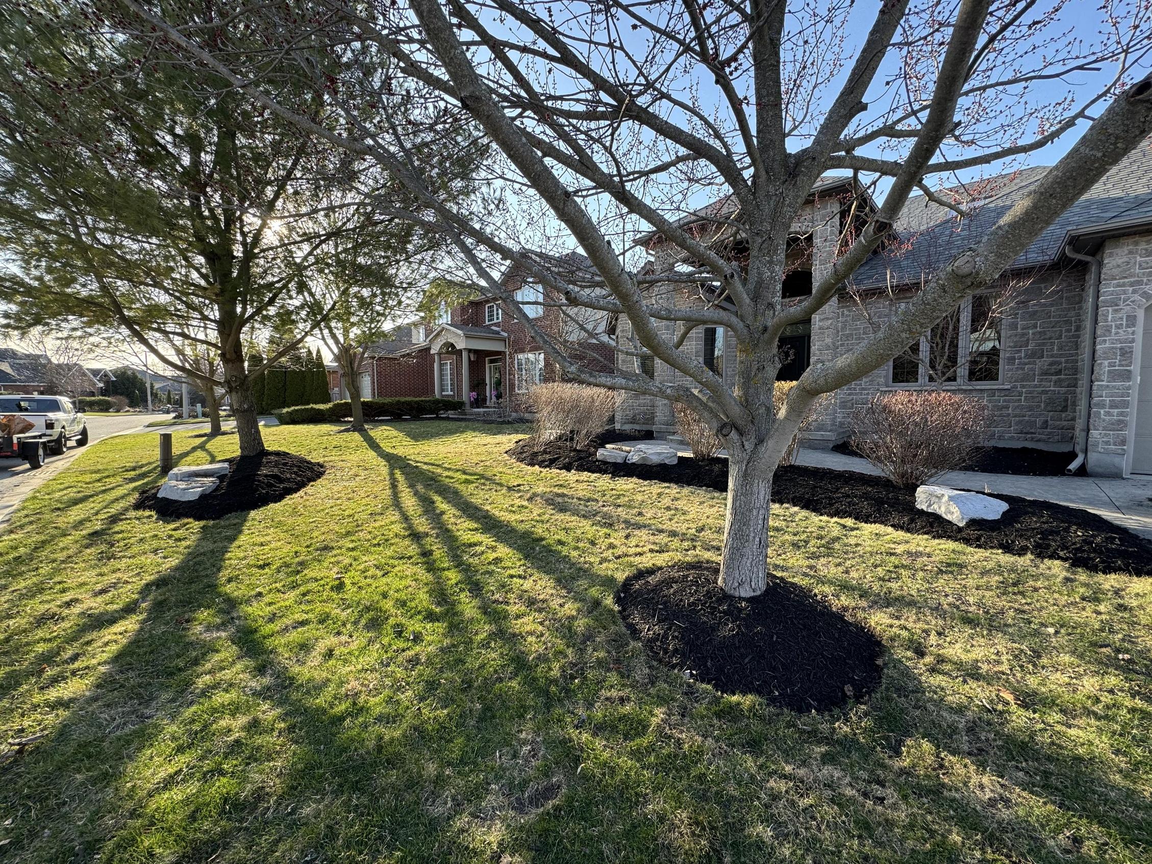 Lawn care and landscaping services in Guelph Ontario by A Cut Above Yard Services